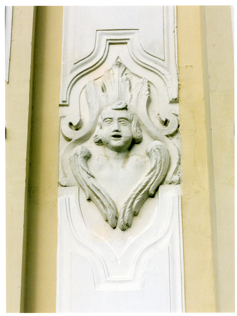 cherubino (decorazione plastica) - bottega napoletana (metà sec. XIX)