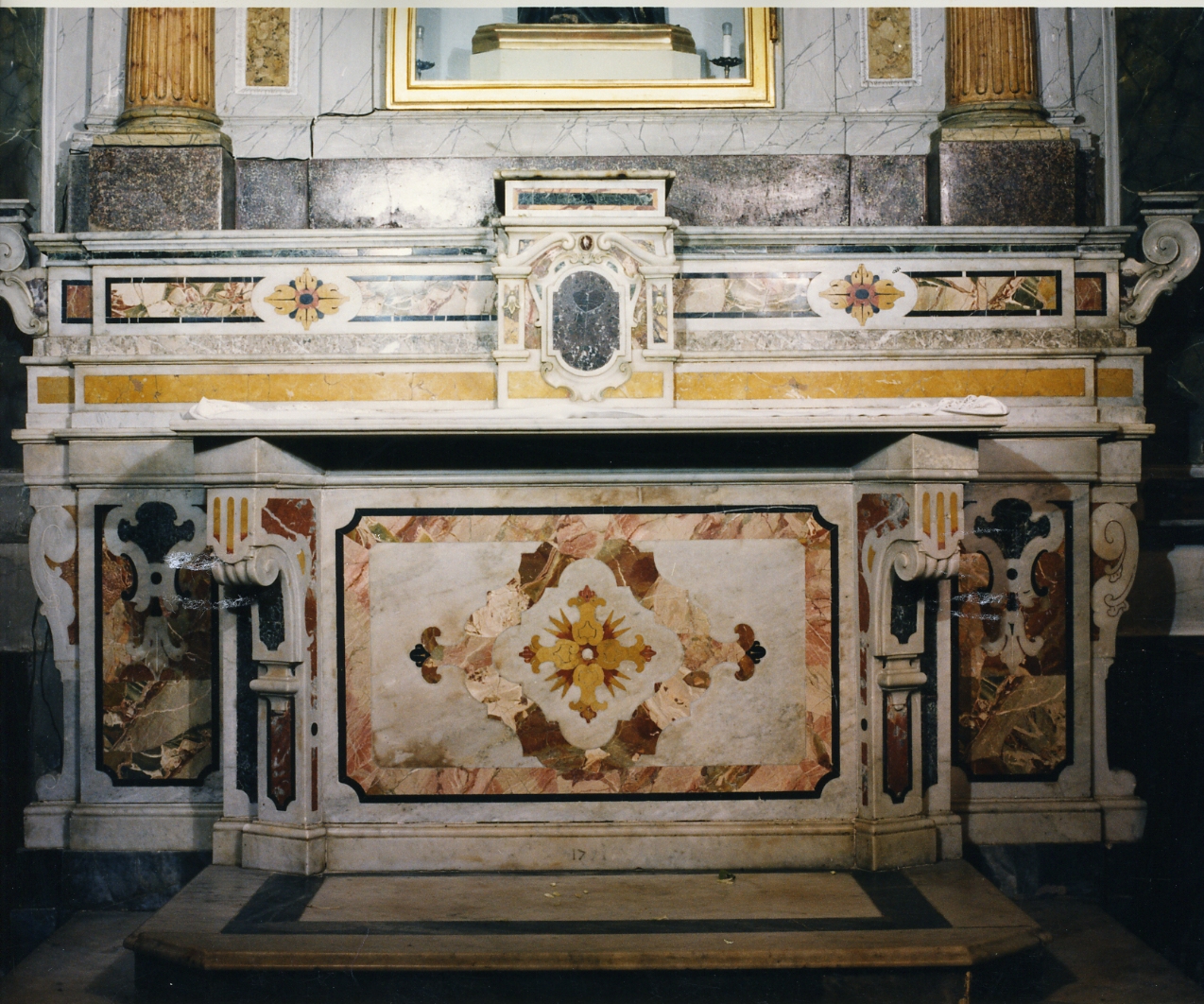 altare - bottega napoletana (sec. XVIII)