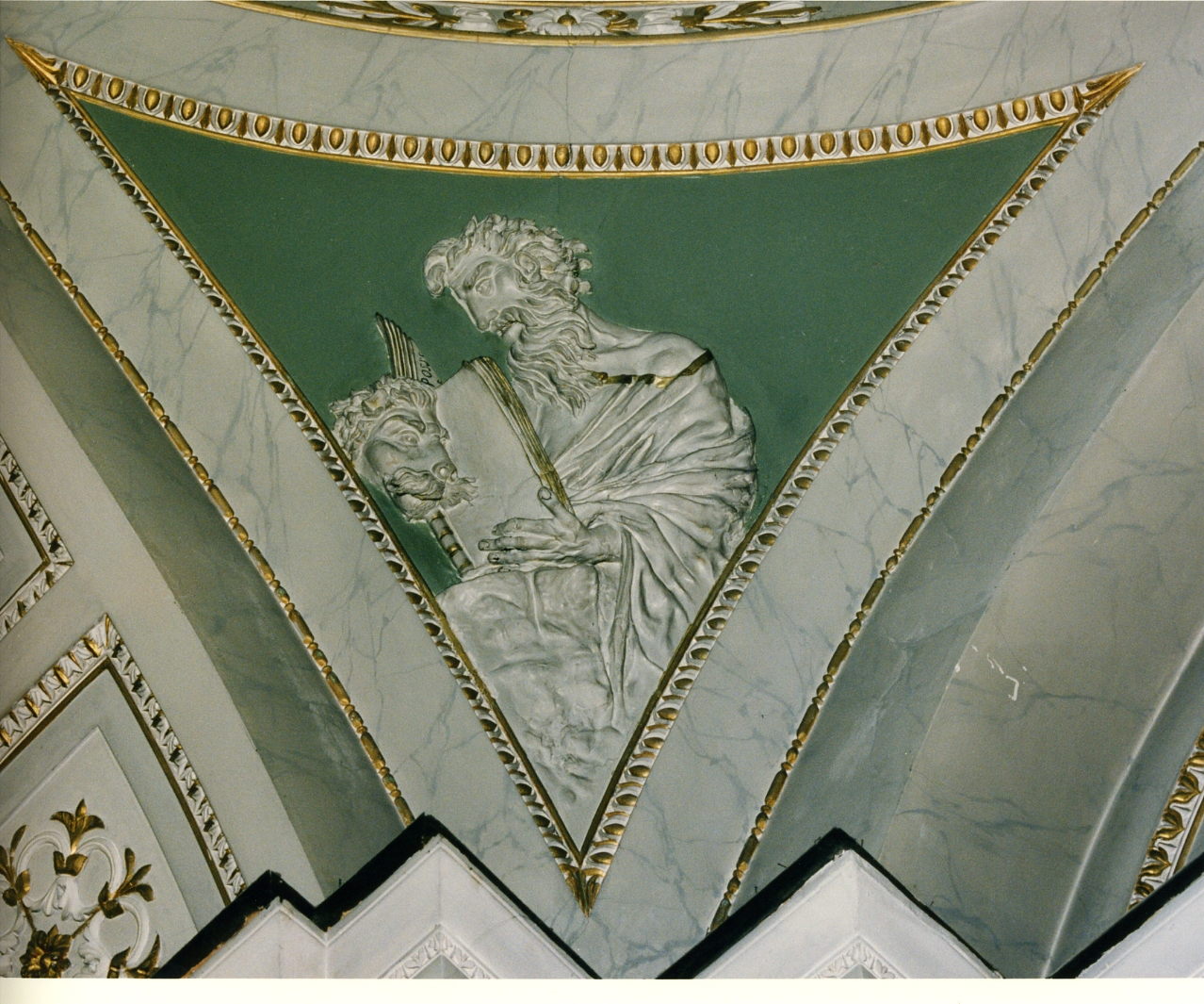 San Marco Evangelista (rilievo) di Ingaldi Raffaele (sec. XIX)