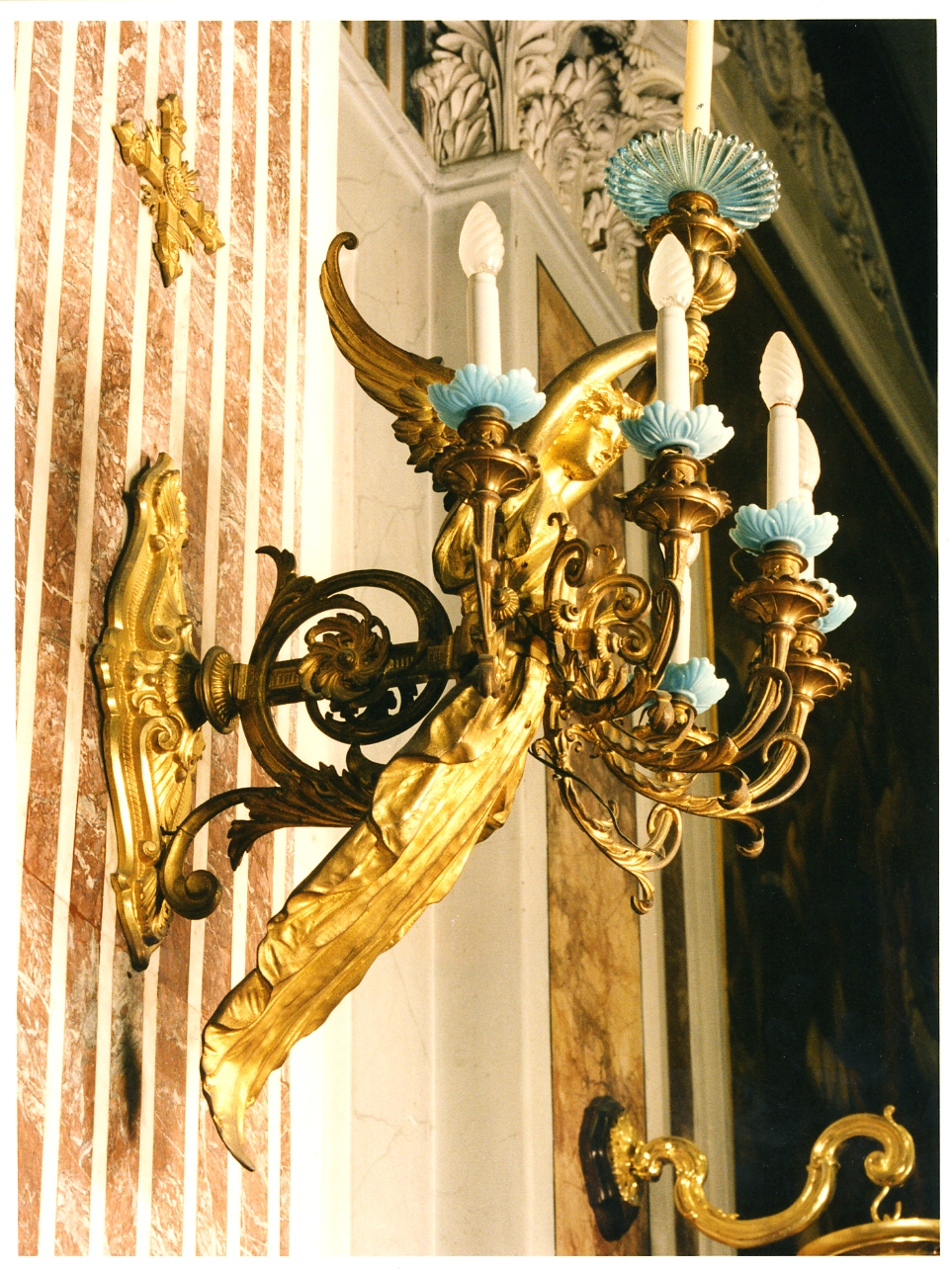 candeliere, serie - bottega napoletana (sec. XIX)