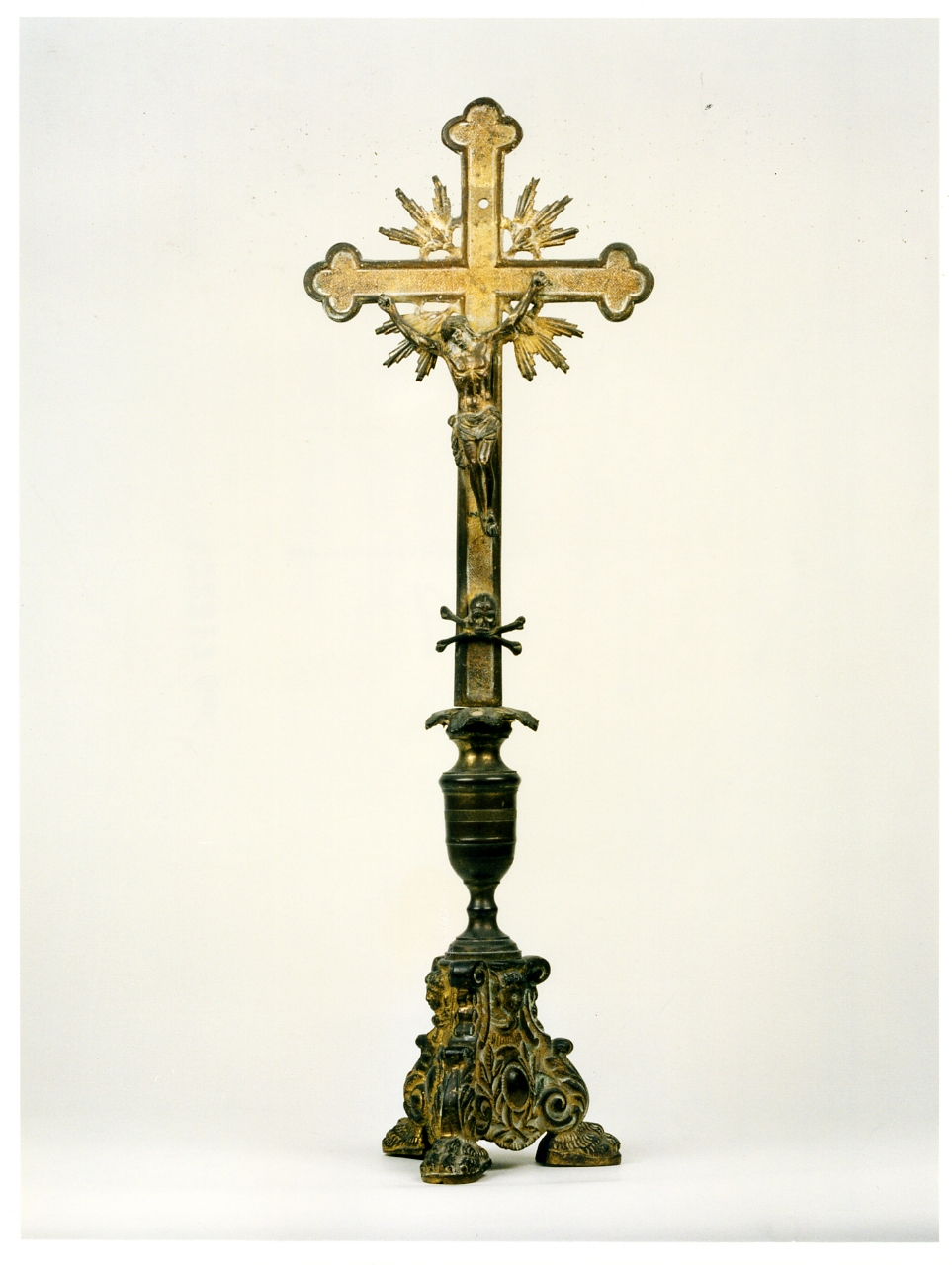 croce d'altare - bottega campana (seconda metà sec. XIX)
