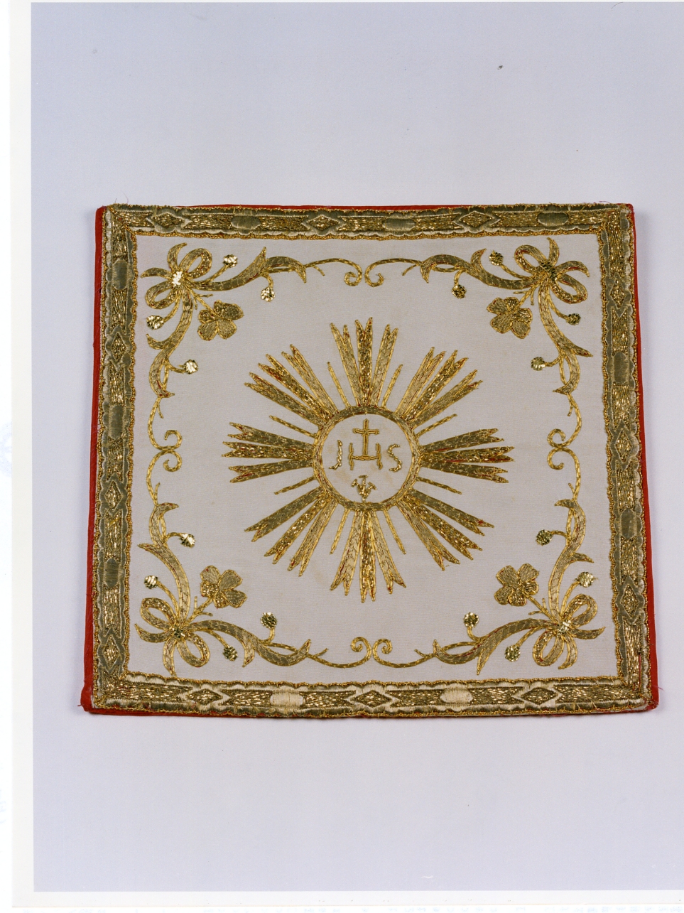 borsa, elemento d'insieme - manifattura napoletana (seconda metà sec. XIX)