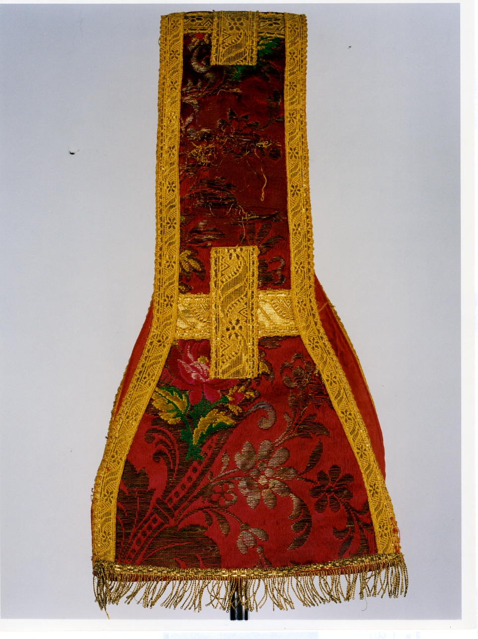 manipolo, elemento d'insieme - manifattura napoletana (fine sec. XIX)