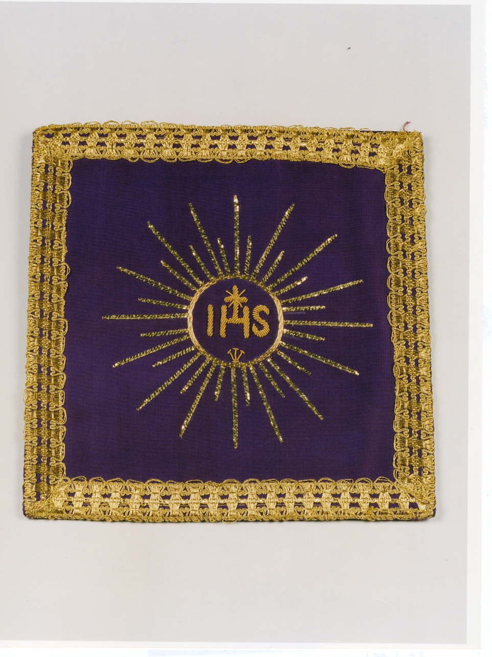 borsa, elemento d'insieme - manifattura napoletana (seconda metà sec. XIX)