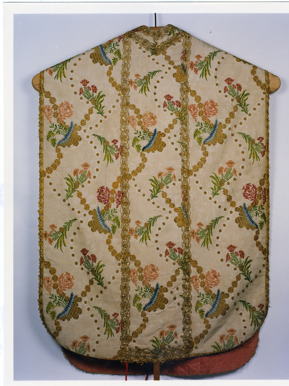 pianeta, elemento d'insieme - manifattura napoletana (metà sec. XVIII)