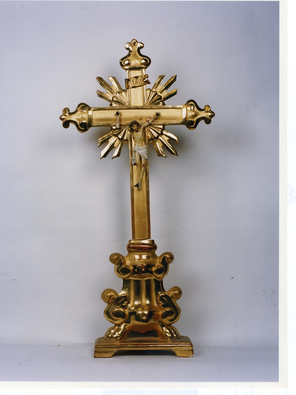 croce d'altare - bottega napoletana (fine sec. XIX)