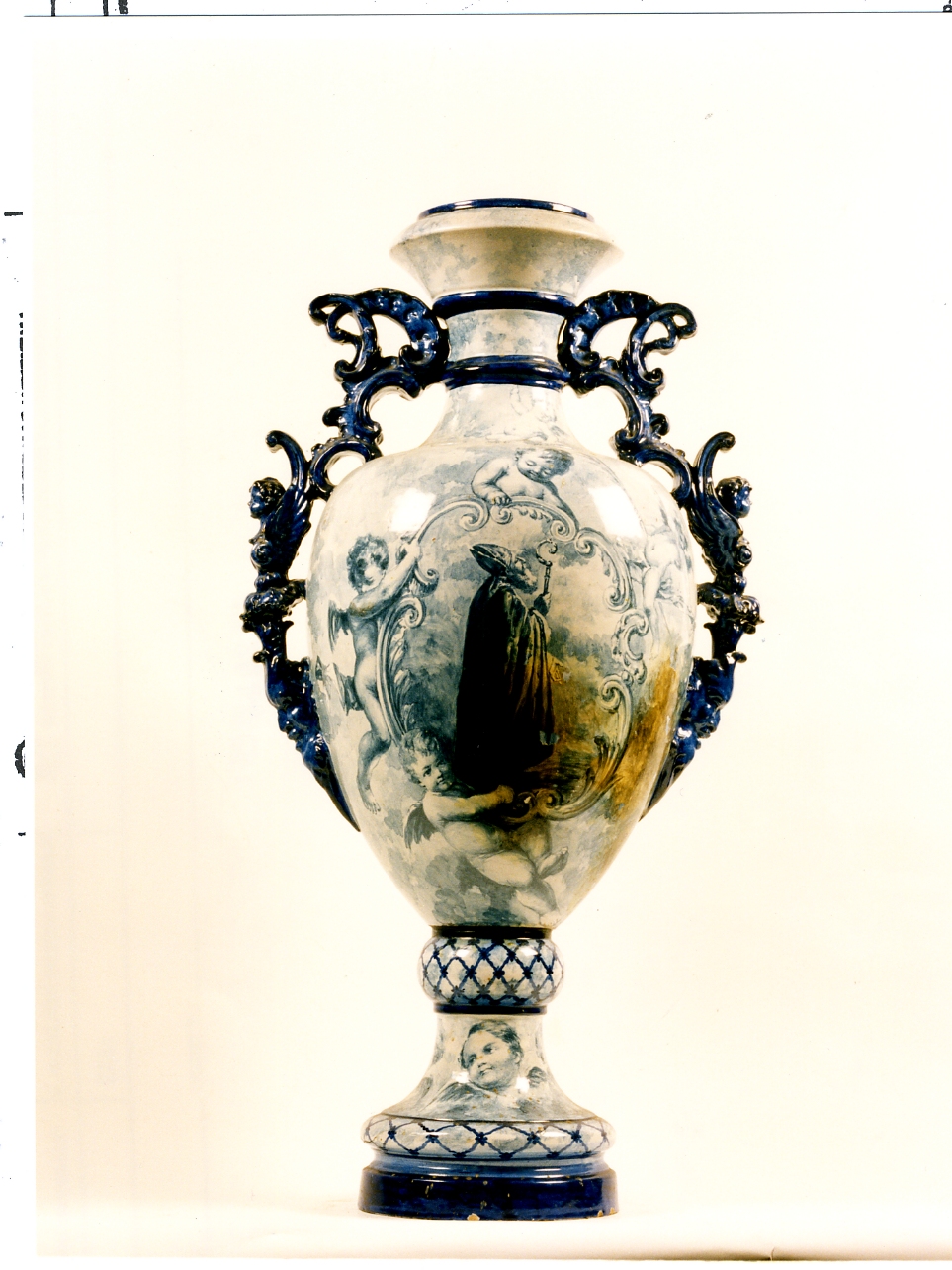 Santo (vaso) - bottega napoletana (secondo quarto sec. XX)