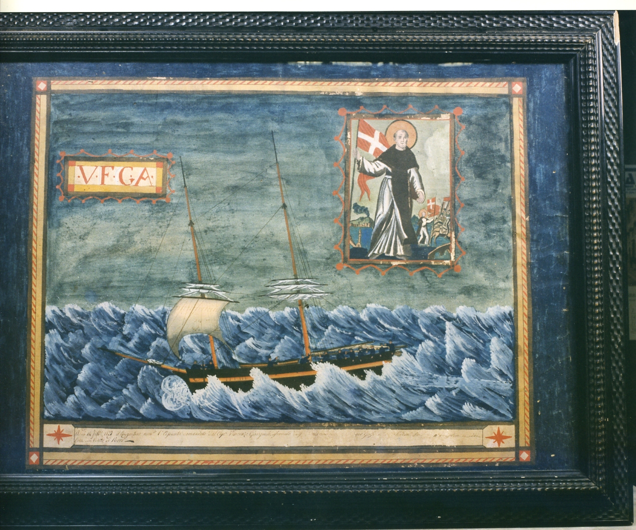 veliero (dipinto) - ambito napoletano (sec. XX)