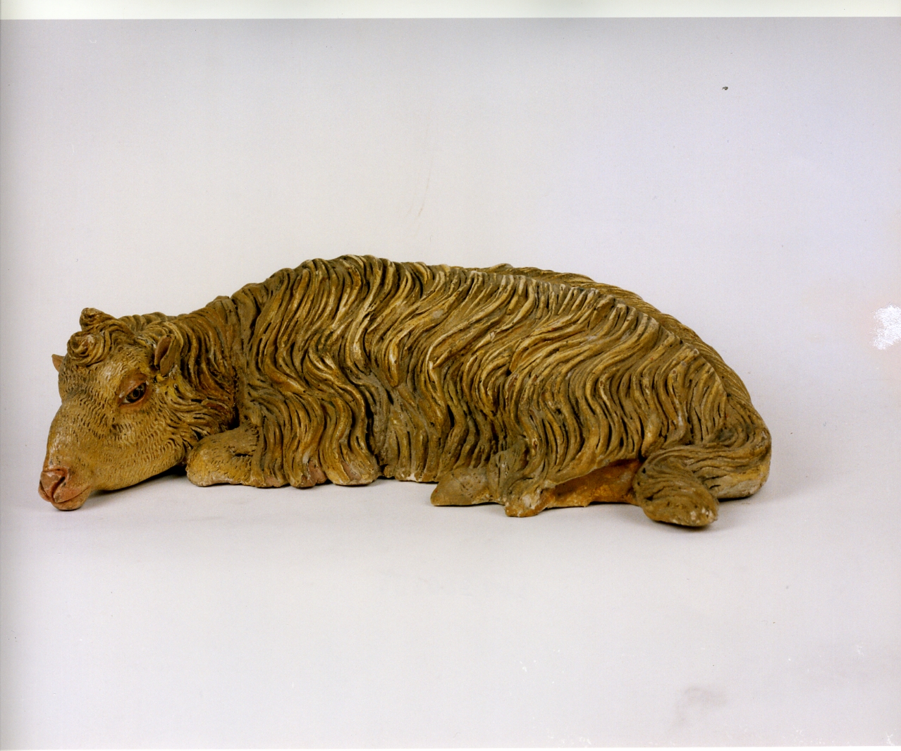 bue (statuetta di presepio) - bottega napoletana (prima metà sec. XIX)