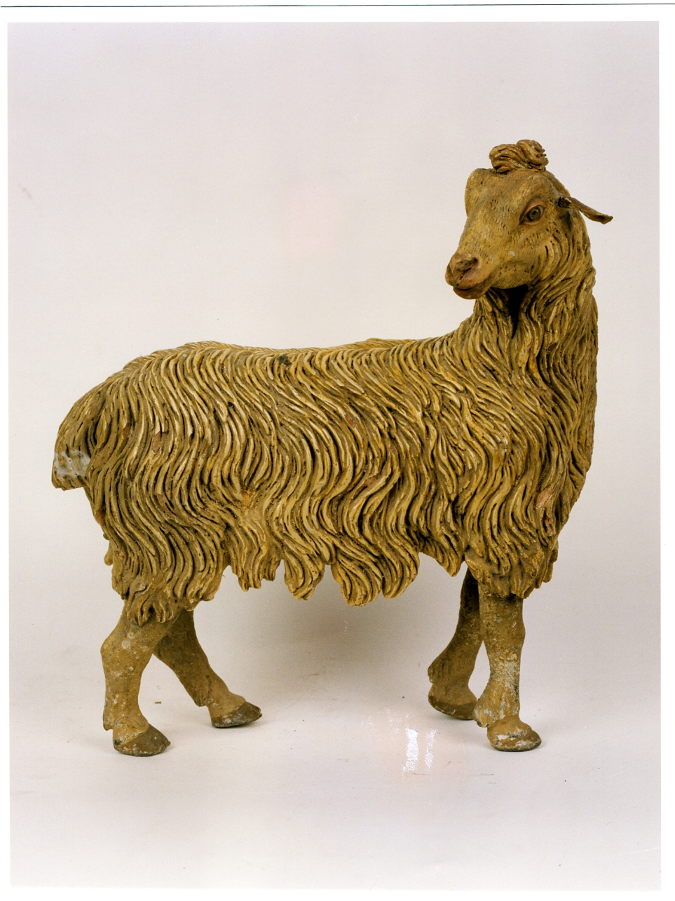 bue (statuetta di presepio) - bottega napoletana (prima metà sec. XIX)