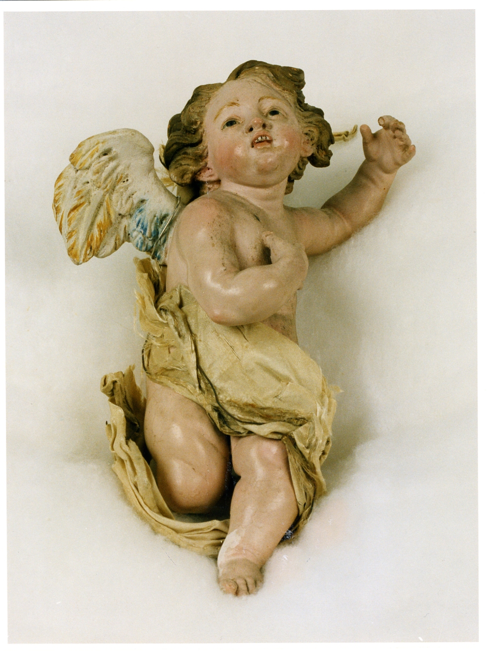 cherubino (statuetta di presepio) - bottega napoletana (fine/inizio secc. XVIII/ XIX)