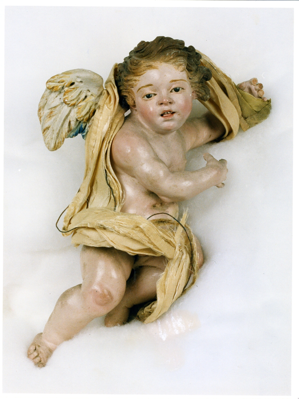 cherubino (statuetta di presepio) - bottega napoletana (fine/inizio secc. XVIII/ XIX)