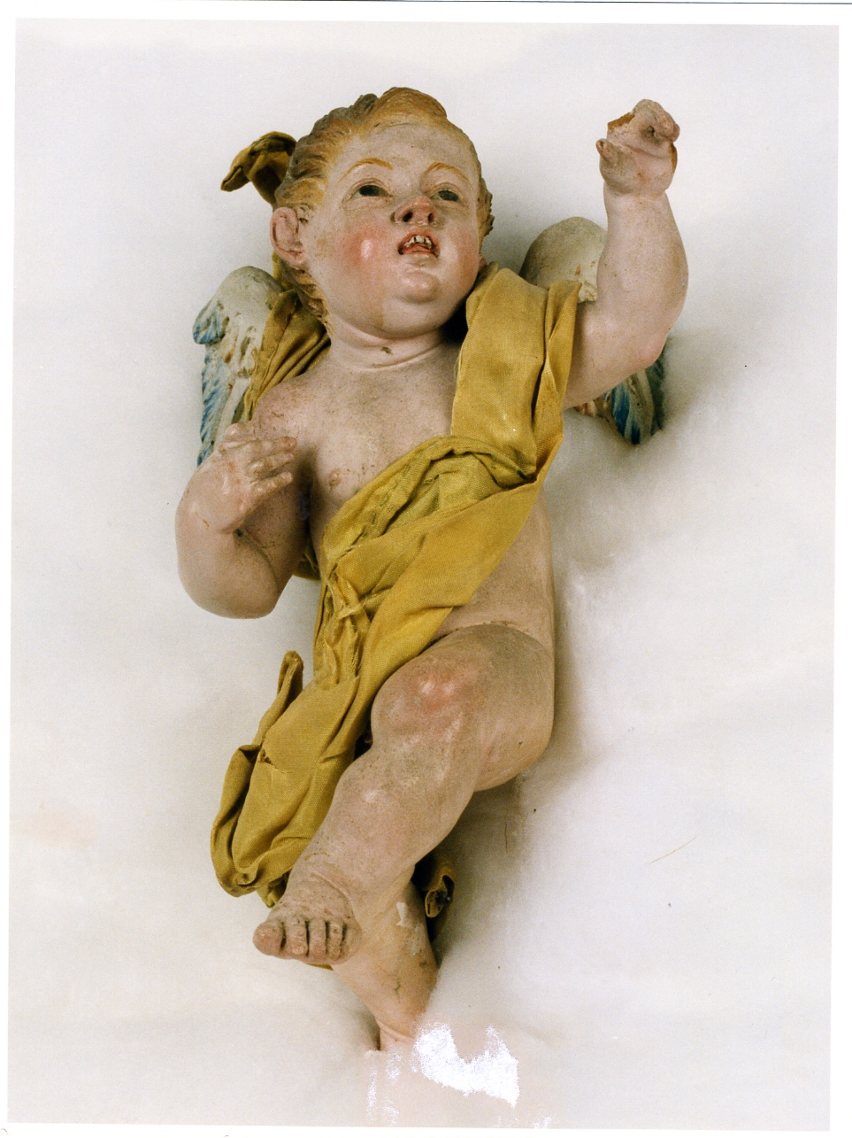cherubino (statuetta di presepio) - bottega napoletana (fine/inizio secc. XVIII/ XIX)
