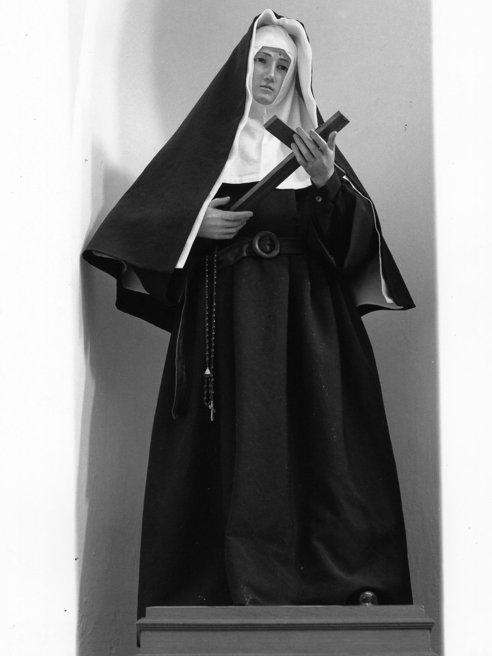 Santa Rita da Cascia (statua) - ambito napoletano (prima metà sec. XX)