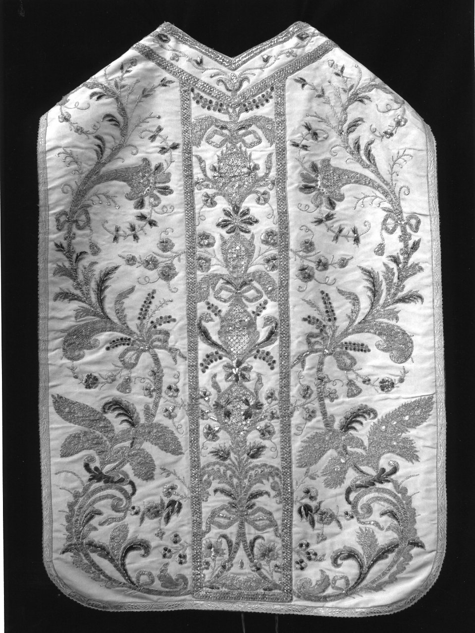 pianeta, elemento d'insieme - manifattura napoletana (seconda metà sec. XVIII)