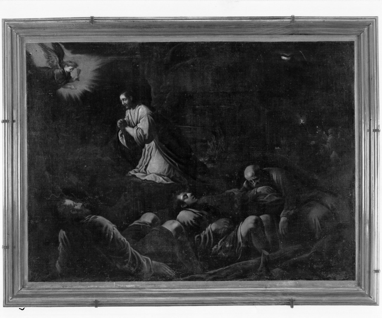 orazione di Cristo nell'orto di Getsemani (dipinto) - ambito napoletano (seconda metà sec. XVII)