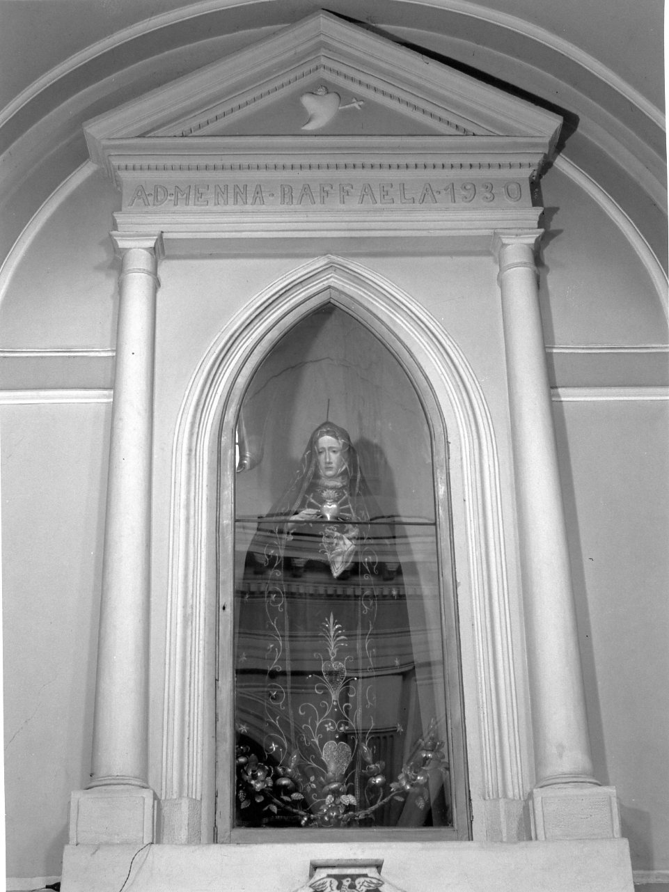 mostra d'altare - bottega napoletana (sec. XX)