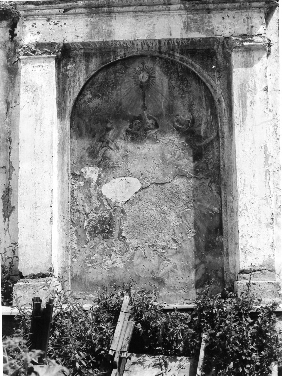 gloria dell'Eucaristia (dipinto) - ambito napoletano (prima metà sec. XX)