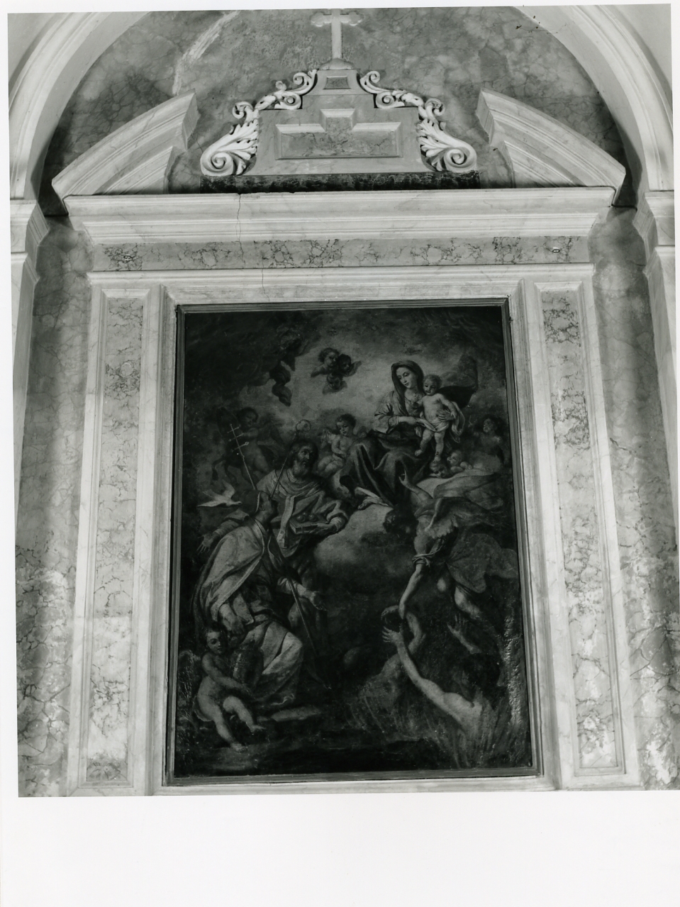 mostra d'altare - bottega napoletana (sec. XIX)