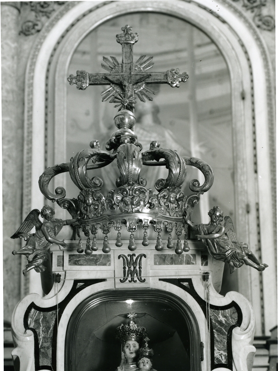 corona del rosario - bottega napoletana (prima metà sec. XVIII)