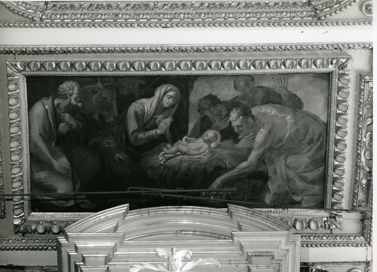 adorazione dei pastori (dipinto) di Malinconico Andrea (seconda metà sec. XVII)