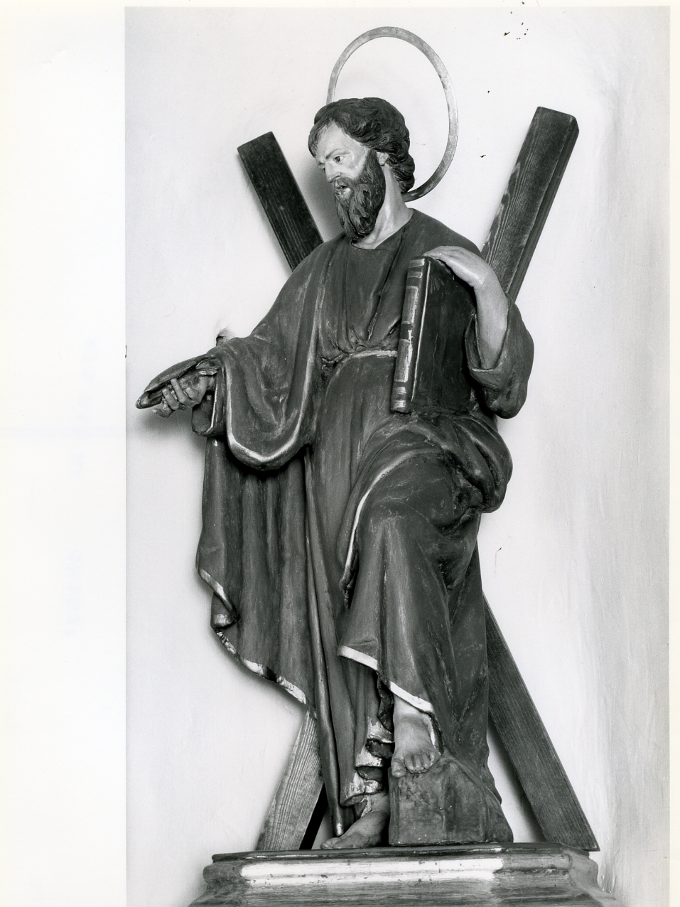 Sant'Andrea (statua) - bottega napoletana (prima metà sec. XX)