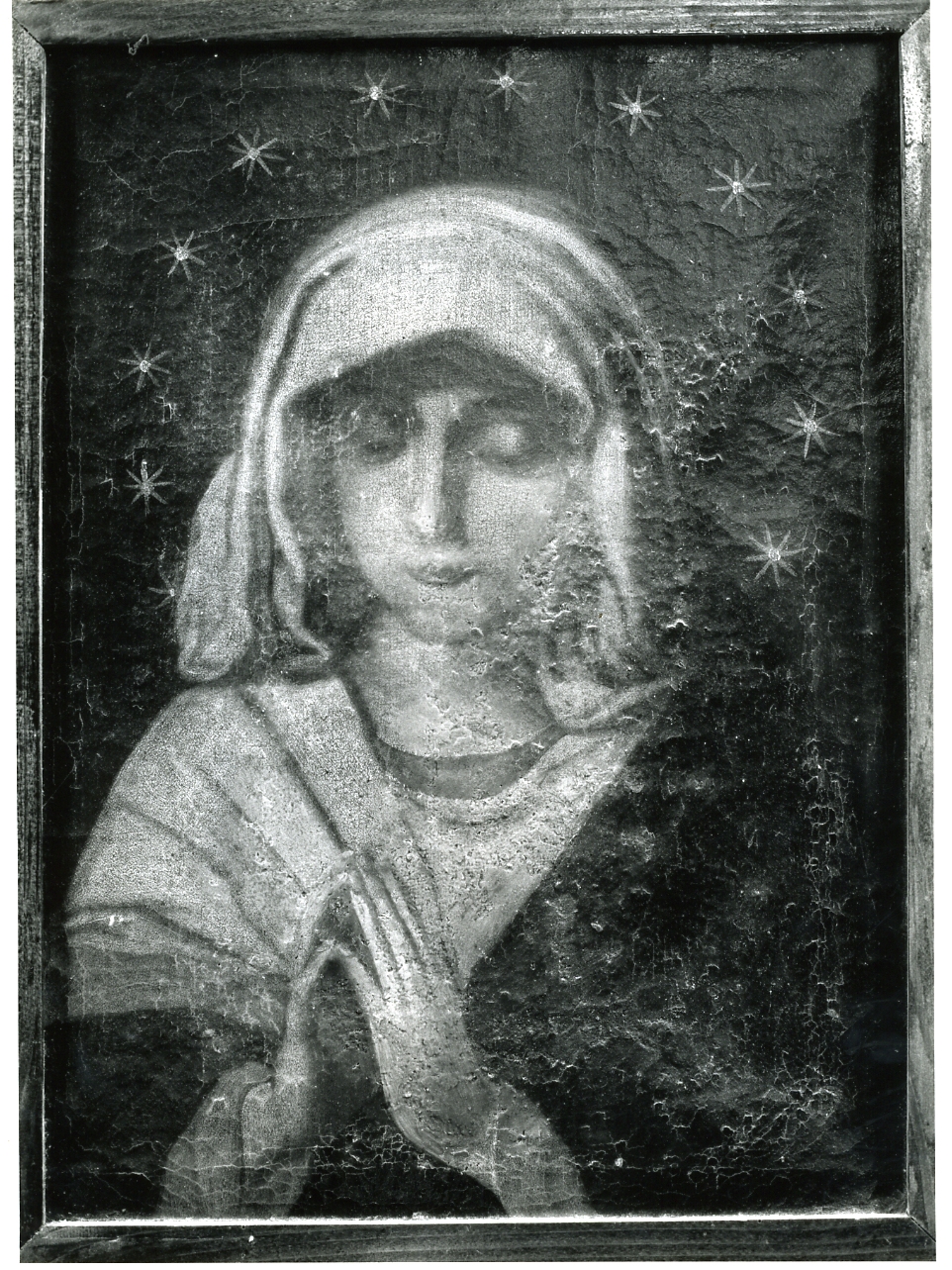 Madonna orante (dipinto) - ambito napoletano (fine/inizio secc. XVIII/ XIX)