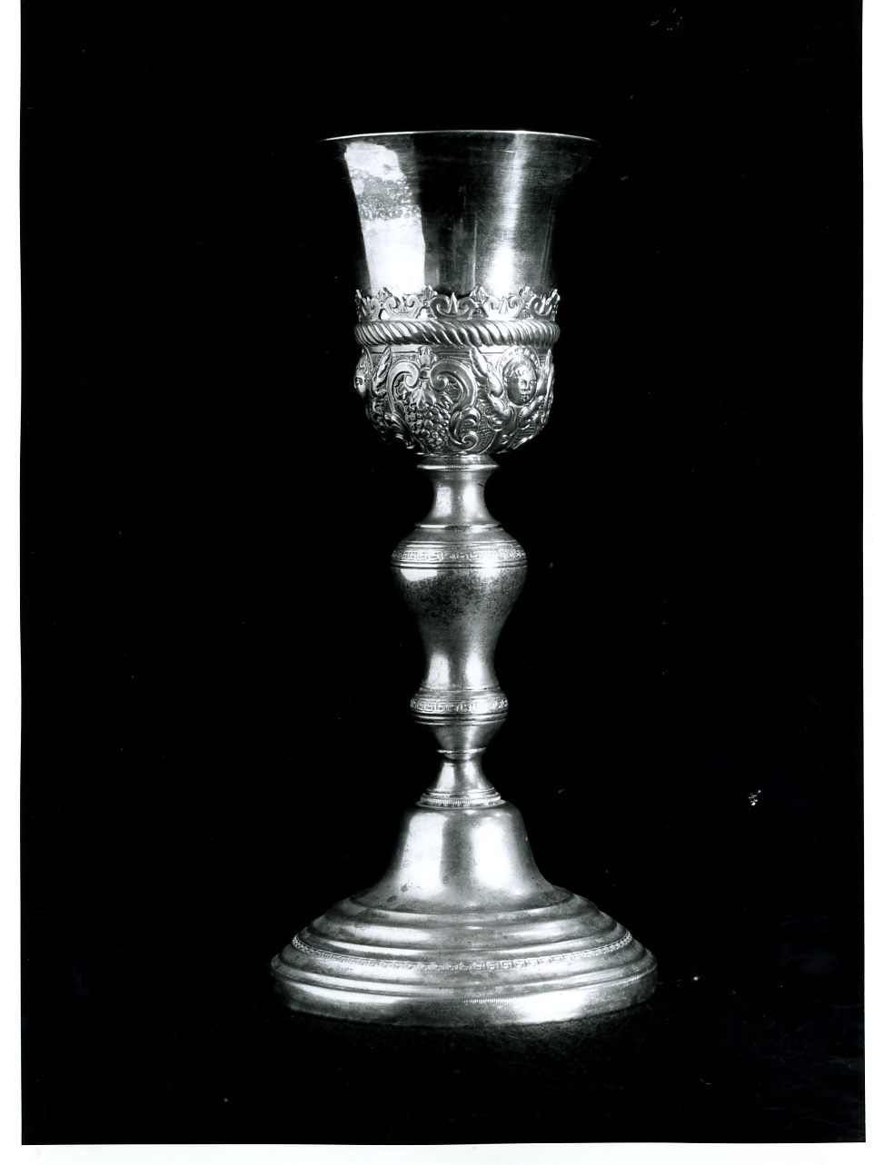 calice - bottega napoletana (fine sec. XIX)