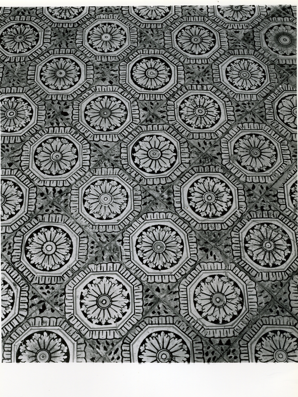 pavimento - bottega napoletana (fine/inizio secc. XVIII/ XIX)