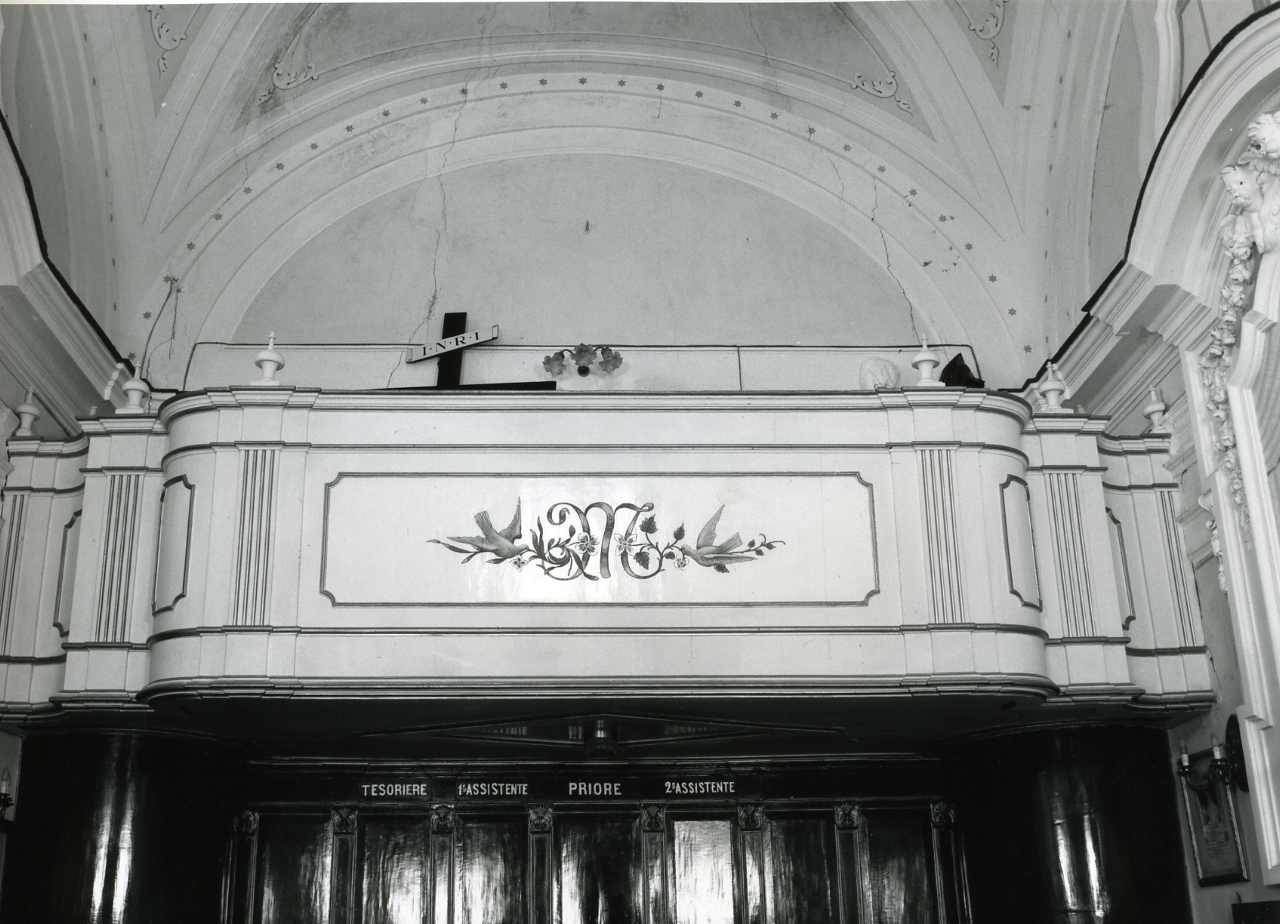 cantoria - bottega napoletana (fine sec. XIX)