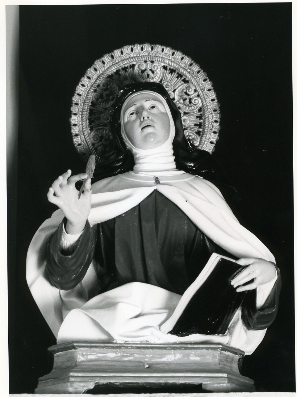 Santa Teresa d'Avila (busto) - bottega napoletana (prima metà sec. XX)