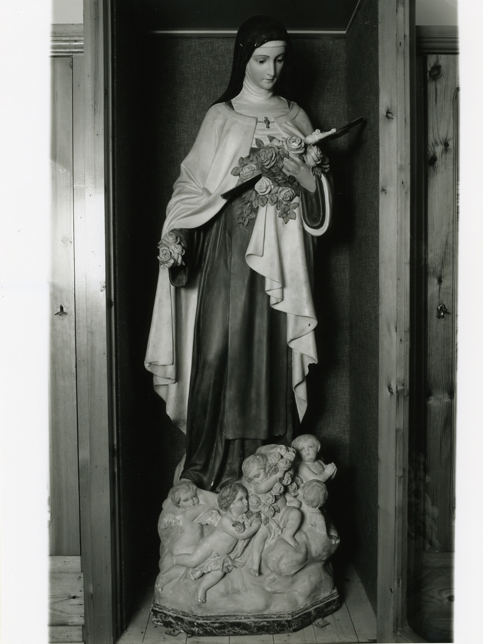 Santa Rita da Cascia (statua) - bottega napoletana (prima metà sec. XX)