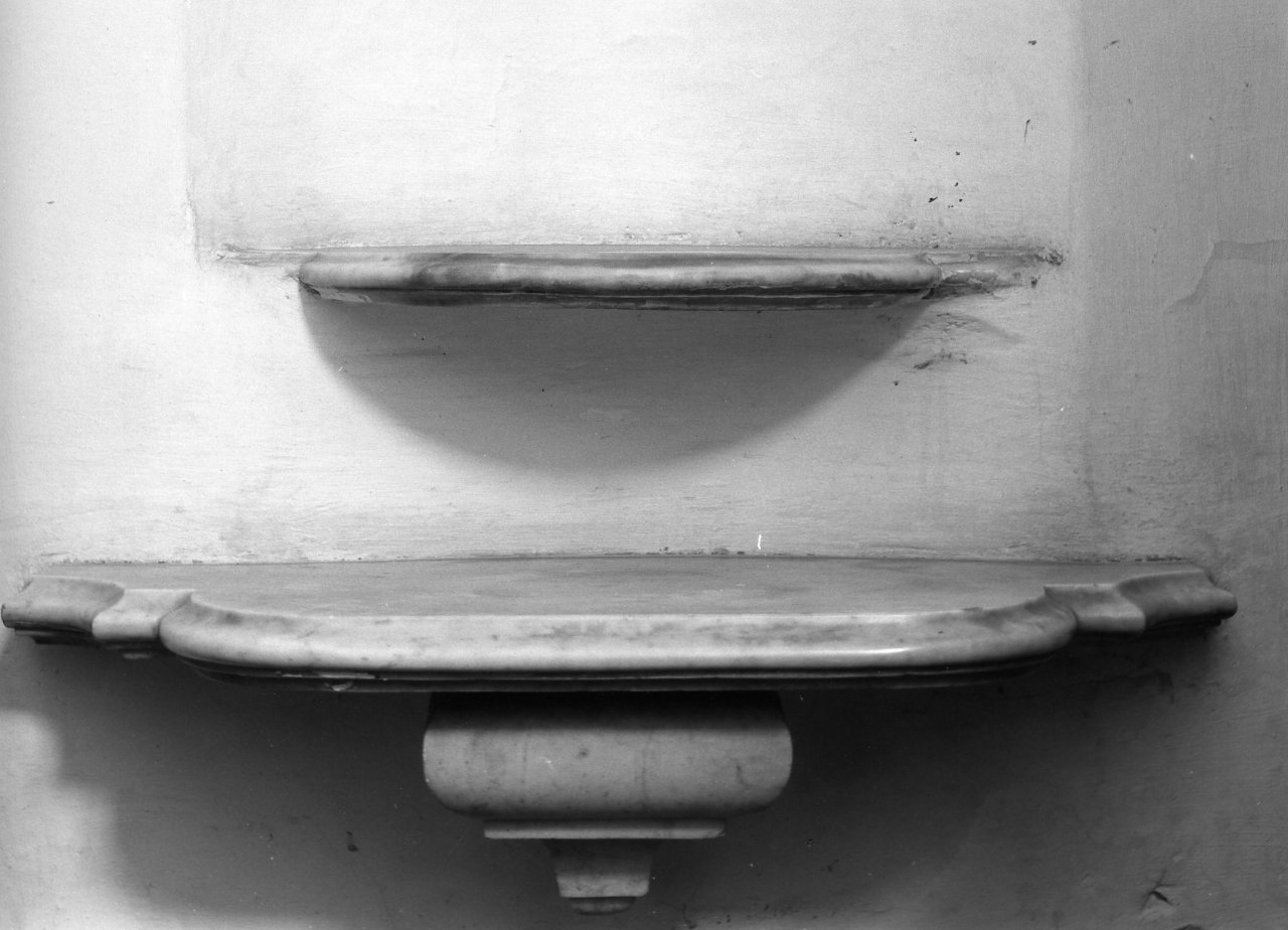 mensola - bottega campana (seconda metà sec. XVIII)