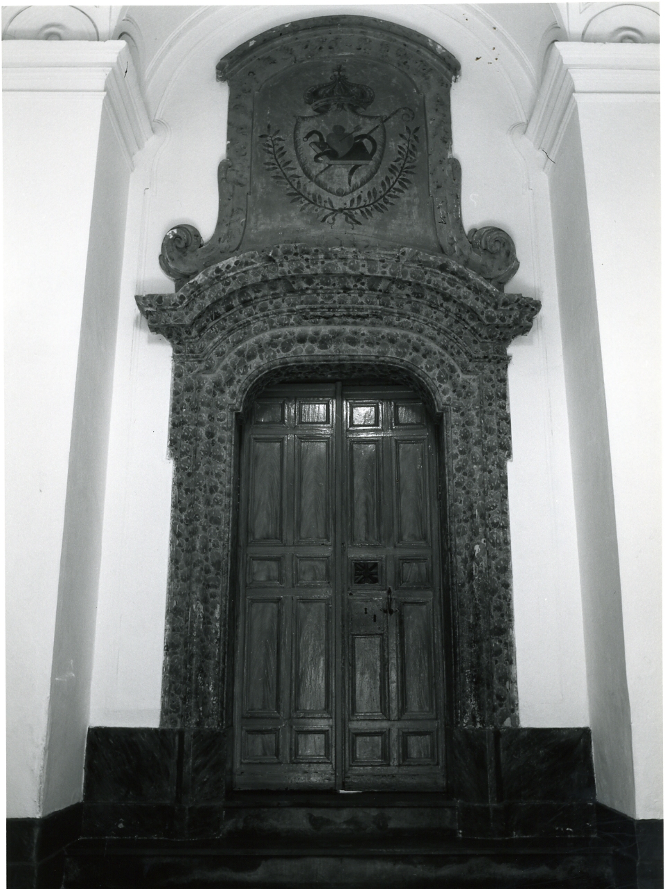 mostra di portale - bottega campana (fine sec. XVIII)