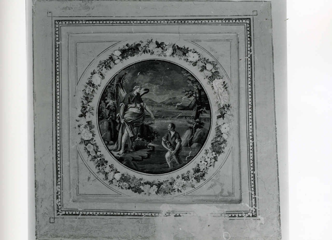 Tobia e San Raffaele arcangelo (dipinto) - ambito napoletano (fine sec. XVIII)