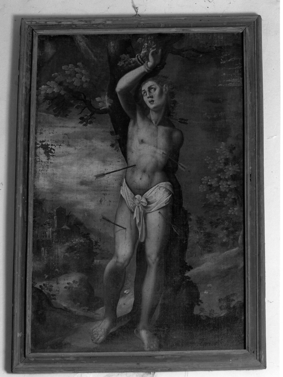 San Sebastiano (dipinto) - ambito campano (inizio sec. XVI)