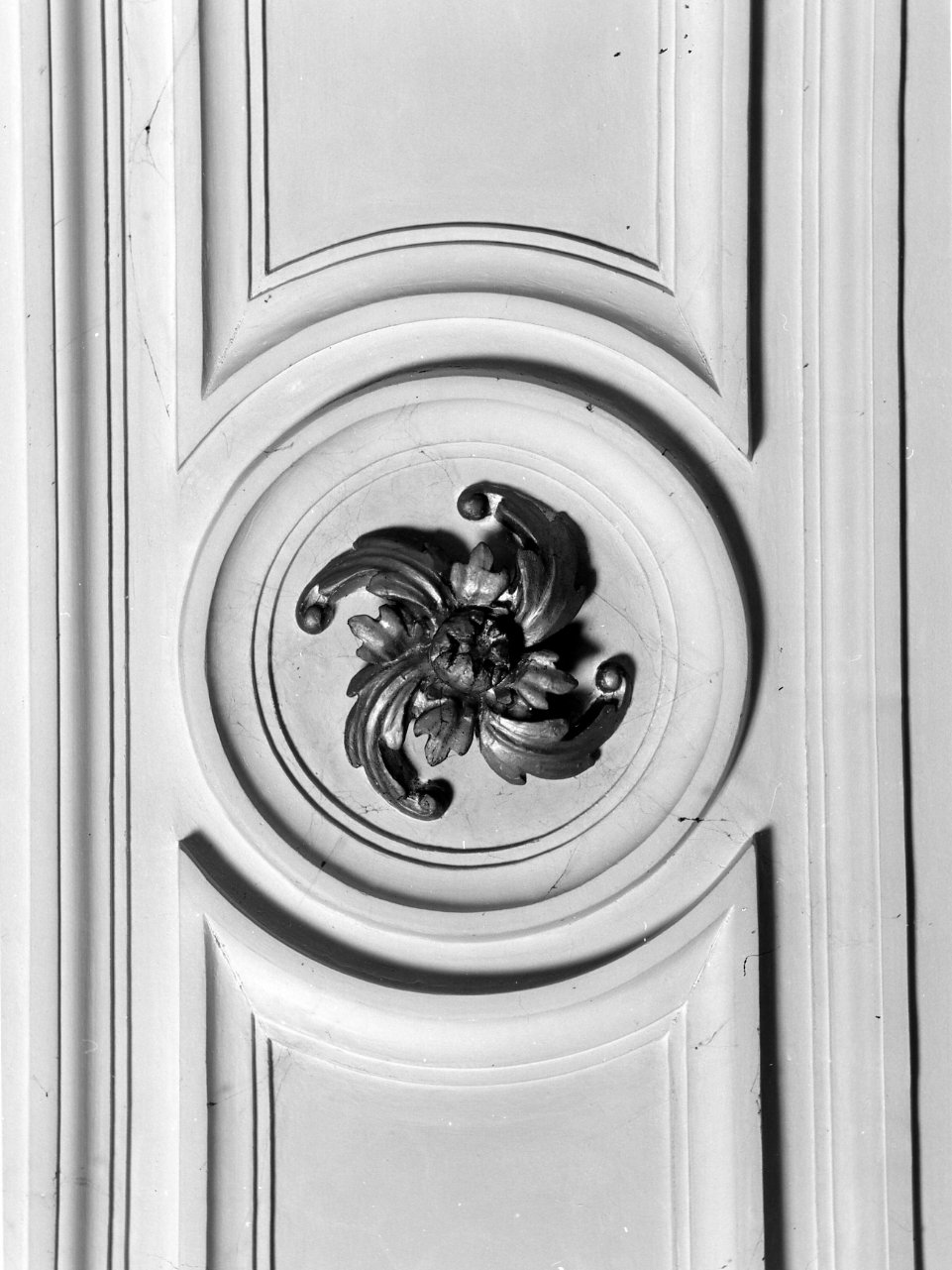 motivi decorativi floreali (decorazione plastica) - bottega campana (seconda metà sec. XVIII)