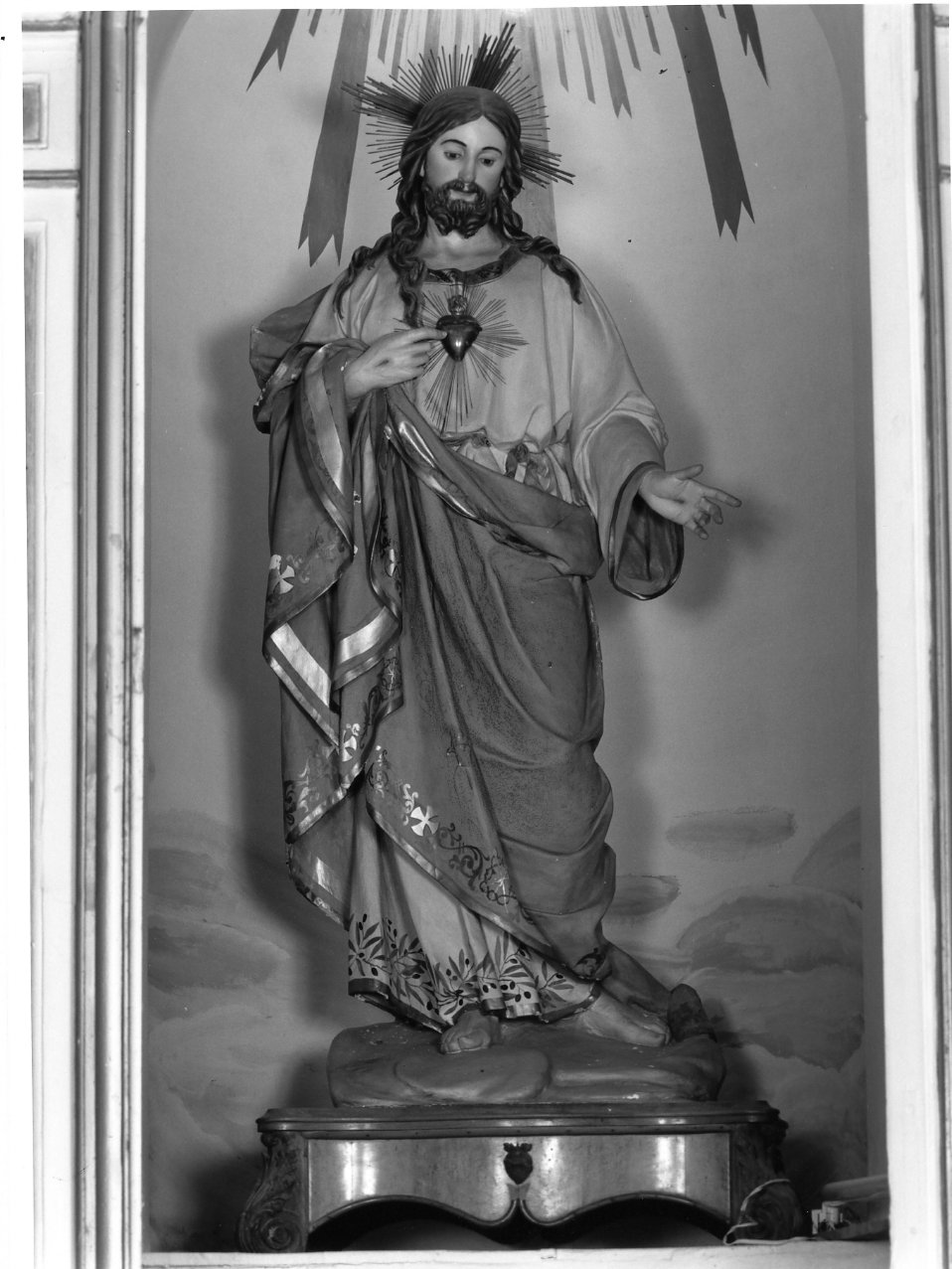 Sacro Cuore di Gesù (statua) - bottega campana (seconda metà sec. XIX)