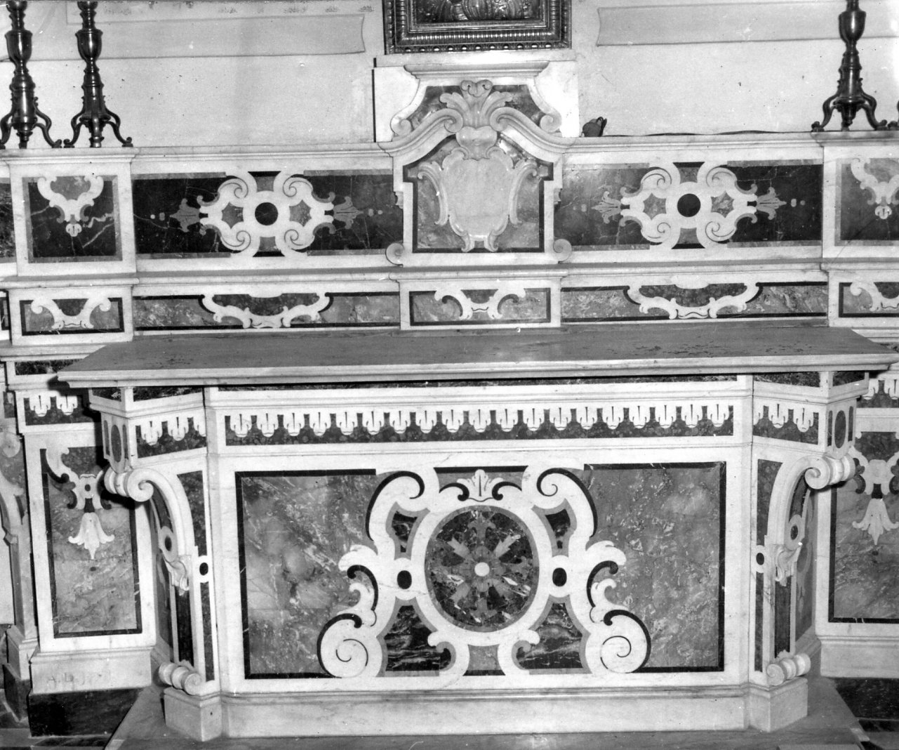 altare - bottega napoletana (sec. XVIII)