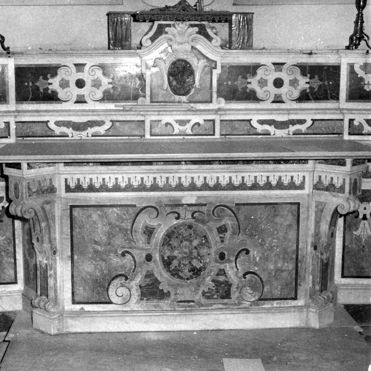 altare - bottega napoletana (metà sec. XVIII)