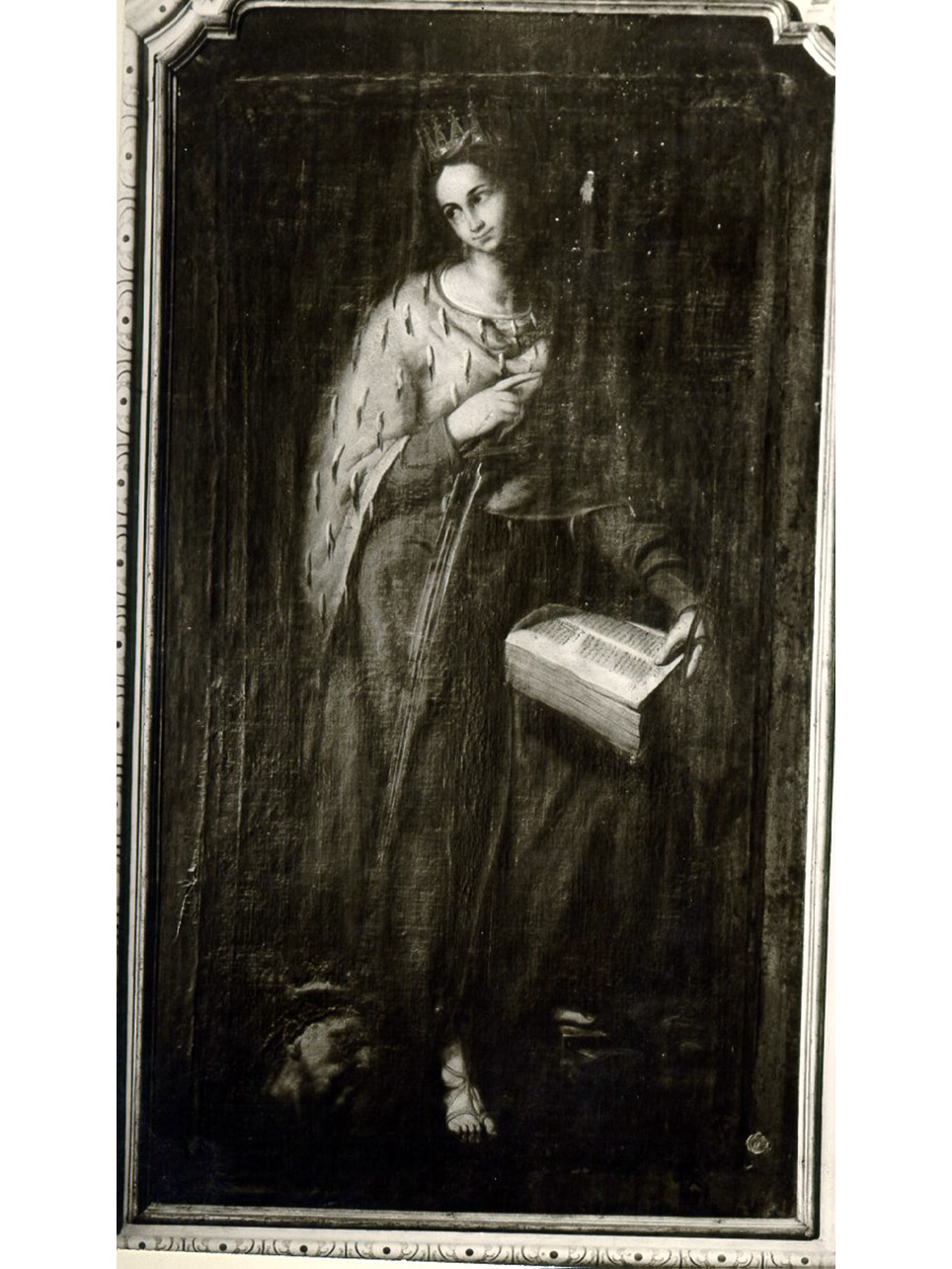 Santa Caterina d'Alessandria (dipinto) - ambito napoletano (prima metà sec. XVI)