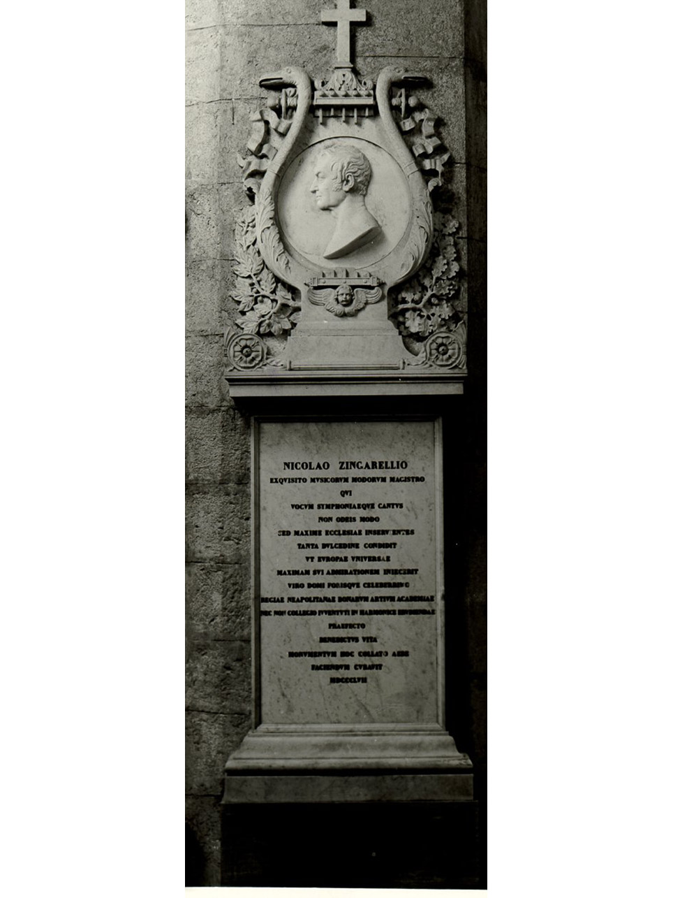 MONUMENTO SEPOLCRALE - AMBITO NAPOLETANO (TERZO QUARTO sec. XIX)