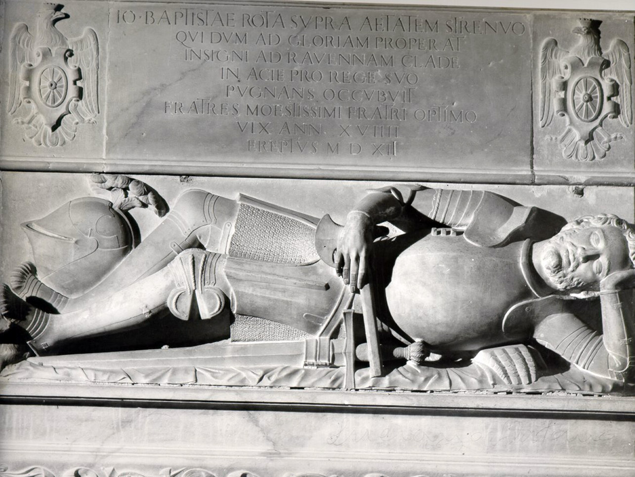 MONUMENTO SEPOLCRALE - AMBITO NAPOLETANO (PRIMO QUARTO Sec. XVI)