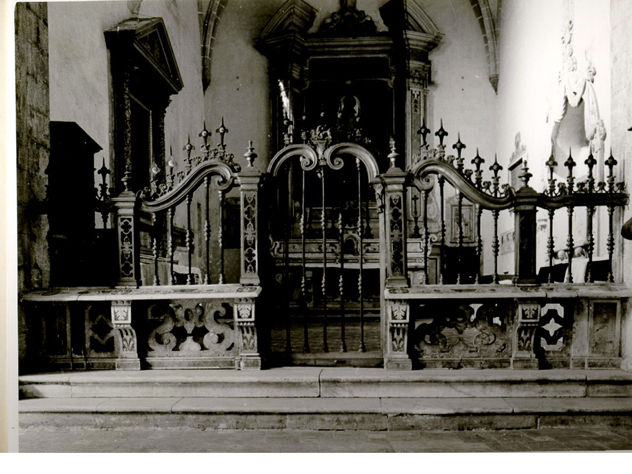 balaustrata - bottega napoletana (prima metà sec. XVIII)