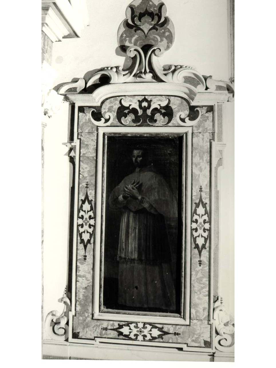 San Carlo Borromeo (dipinto) - ambito napoletano (prima metà sec. XVII)