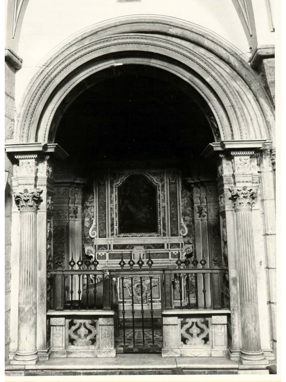 mostra d'arco - bottega napoletana (prima metà sec. XVI)