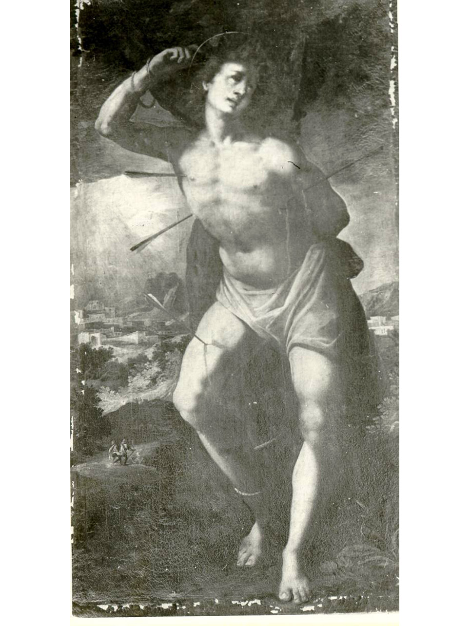 San Sebastiano (dipinto) - ambito napoletano (primo quarto sec. XVI)