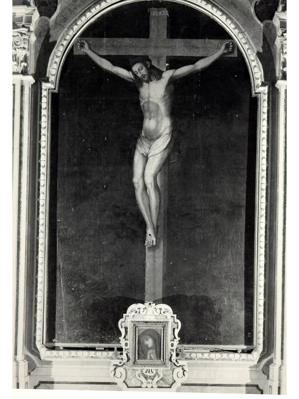 Cristo crocifisso (dipinto) - ambito napoletano (fine sec. XVI)