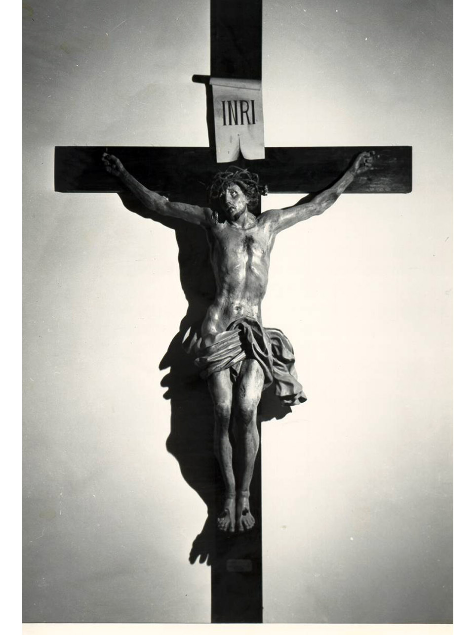 Cristo crocifisso (crocifisso) - bottega napoletana (metà sec. XVIII)