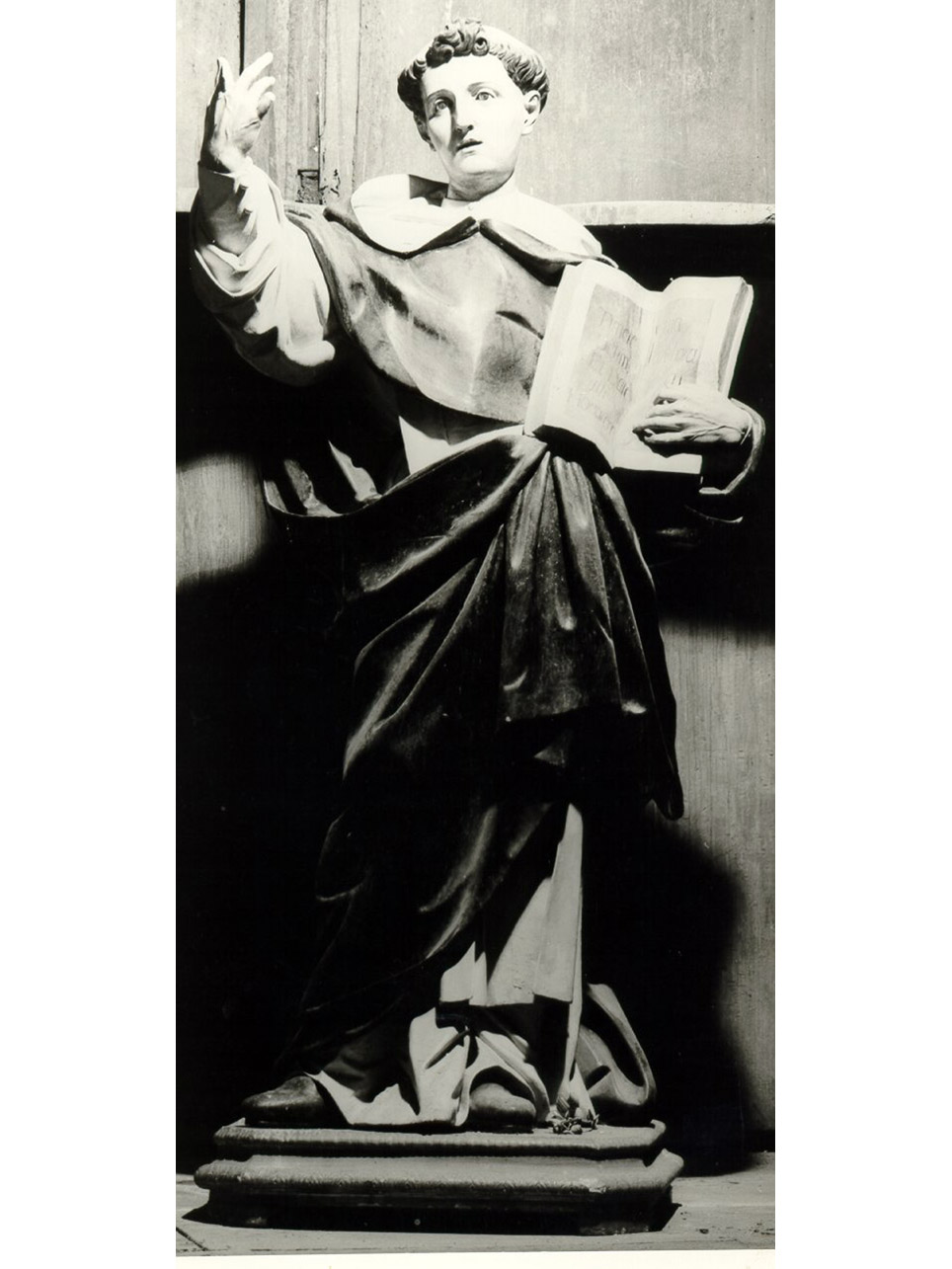 San Vincenzo Ferrer (scultura) - bottega napoletana (prima metà sec. XIX)